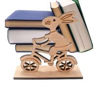 Genérico Decoración De Pascua | Decoración de Hogar de Madera para Pascua | Centros Mesa Conejo Primaveral | para Estante Escritorio Oficina Sala de Estar Dormitorio Alféizar