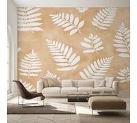 Genérico Decoracion Papel Pintado Hojas, Fotomurales Hoja Botánica Planta Papel Pared Tejido No Tejido Murales de Pared 250x175 Salon Dormitorio Decorativa W&52