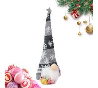Genérico Decoraciones de duendes de Navidad - Caja de caramelos duendes de Navidad Muñecas decorativas | Decoración Reutilizable para cocina Chocolates Estantería Dormitorio Snacks Oficina Sala de