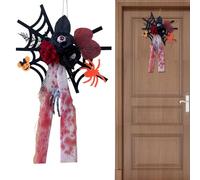 Genérico Decoraciones de Halloween - Accesorios para el Hogar Embrujado con Cráneo | Adorno siniestro, Accesorios de Halloween realistas para Casa Embrujada Puerta Pared Ventana