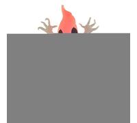 Genérico Decoraciones de halloween Calabaza Inflable, Fantasmas inflables Globo de fantasma Liberación Patio con LED integrados para Balcón, T