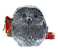 Genérico Decoraciones de Navidad Búhos, Figuras Blancas Brillantes, Decoración del Interior, para Dormitorio Estante de la Ventana de Navidad Acción de Gracias Cumpleaños Colgando