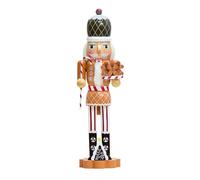 Genérico Decoraciones de Pan de jengibre - Decoración de madera, decoraciones estacionales para fiestas | Chimenea, hogar, oficina, alféizar de la ventana, armario, escaparate, figura decorativa