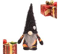 Genérico Decoraciones Gnomes Halloween: Muñecas Peluche Enanos Hechas A Mano para La Decoración Espeluznante | Collectible Soft GNOME Plush para Escritorio, Mesa, Sofá, Estantería, Fiesta Vacacione