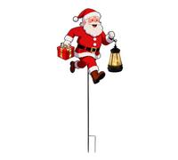 Genérico Decoraciones navideñas para jardín, portátiles y livianas, 23,50x17x12 cm, Decoraciones navideñas LED, Luces Festivas para Caminos, fácil instalación, para jardín, Patio, césped, Pasarela