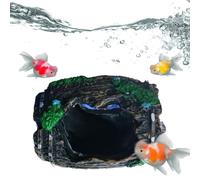 Generico Decoraciones para Acuario | de Resina de diseño Barril, decoración Artificial de Acuario - para Animales pequeños, Betta, Estrella Marina, Tortuga, Medusa, Reptiles, Agua Dulce y