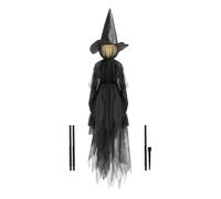 Generico Decoraciones para Brujas de Halloween al aire libre | Decoración luminosa con sonido para jardín, porche, patio, césped y patio | Aterrador para la fiesta de Halloween y un ambiente horrible
