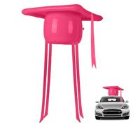 Genérico Decoration For Car Top - 50cm PVC | Inflatable Graduation Hat Vehicle Exterior Decor - Car Roof Inflatable Graduation Hat | For Vehicles Trailer Sedan Pickup Tractor Truck ATV
