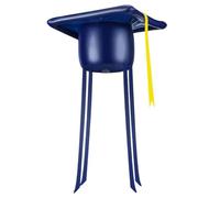 Genérico Decoration For Car Top - 50cm PVC | Inflatable Graduation Hat Vehicle Exterior Decor - Car Roof Inflatable Graduation Hat | For Vehicles Trailer Sedan Pickup Tractor Truck ATV