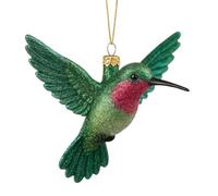 Genérico Décorations Originales - Décoration Colibri 3D en Acrylique, Ornement Réaliste pour Arbre de Noël | Décor Suspendu Salon & Fêtes | Déco Artisanale Murale pour Maison, Fenêtre & Vacances