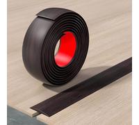 Genérico Decorativas Umbral Puertas W:4,5,7.6cm Autoadhesivas Striscia Di Transizione per Pavimenti Flexible Strisce Copertura para Cubrir Huecos Entre Suelos O Madera Y Baldosas(Brown,100 * 5cm)
