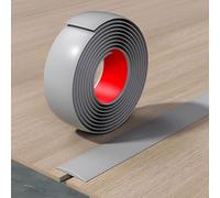 Genérico Decorativas Umbral Puertas W:4,5,7.6cm Autoadhesivas Striscia Di Transizione per Pavimenti Flexible Strisce Copertura para Cubrir Huecos Entre Suelos O Madera Y Baldosas(Gray,100 * 5cm)
