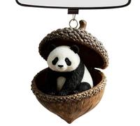 Genérico Decorative Animal Christmas Decor - Animal Ornaments | Cute Acorn Ornament for Home Decor, Pet Rustic with Colorful Display Elements, Hanging Ornaments, Animals Rustic for Seasonal Setup