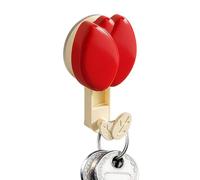 Genérico Decorative Flower Hooks, Reusable Suction Cup Hanger, Cartoon Cutlery Holders, Strong Vacuum Wall Mount, Damage Free Removable Pegs For Kitchen Bathroom Glass Door Window