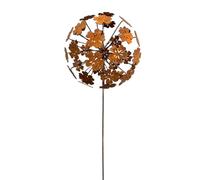 Genérico Decorative Garden Stakes Adjustable Petal Yard Staakes, Iron Ground Suitable/Ideal For Outdoor Lawn Pathway Walkway Fence Patio Landscape Planter Pot Decoration DIY Display