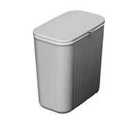 Genérico Decorative Kitchen Bins - Slim Waste Bin, 29x26x16cm Trash Bin with Odor Blocking Lid, Sturdy Wall Mounted Garbage Container, Home Kitchen Wastebasket, Trash Baskets for Waste Disposal