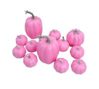 Genérico Decorative Pumpkins | 12 Piece Halloween Harvest Ornaments