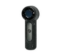 Genérico Decorative Rhinestone Handheld Rechargeable Fan - Small Powerful Battery Powered Portable Fan, Luxury BlingCooling Device for Summer Travel, Beach Festival, Camping, Shopping & Office Desk