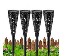 Genérico Decorative Solar Lights - 4 Pieces Waterproof Hollow Out Lights