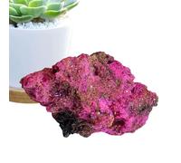 Genérico Decorative Stones - Red Corundum Mineral Specimens | Stone For Garden Decoration | Home Decor Desktop Display Meditation Stones | Elegant Collection Piece, 50-100g