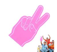 Genérico Dedos de Espuma Deportiva, Mano de la Espuma con el Dedo,Accesorios de apropiación de Mano de aplausos - Ligera de de porristas para Deportes, Eventos, competiciones