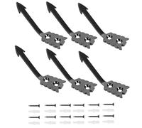 Genérico Deer Skull Wall Mount - Heavy Duty Skull Mount Hanger - 6X Display Rack European Skulls Kit, Deers Antler Mountz, Deers Head Mountz Skulls Hanger