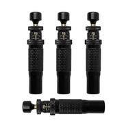 Generico Deflators Air Down Deflators - 4 Pieces Deflation Valve | Portable Air Vent Valve Kit for Car, Truck, Bike, Motorcycle, SUV And Vehicles, Fast Pressure Adjustment Gear for Travel,