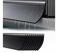 Genérico Deflectores de Lluvia de Goma para Ventanas, Protectores de Goteo de Goma Flexibles para Puertas Exteriores, bloquea el Agua para Ventanas, Tope de Lluvia para Ventanas de 3 Metros (10 pies)