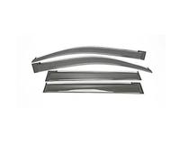 Genérico Deflectores Viento para Toyota para Prado J150 2010 2011 2012 2013 2014 2015 2016 2017 2018 Protector 4 Piezas/1 Juego Visera Lluvia Ventana ahumada Ventana Lateral Viseras