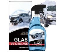Genérico Deicer For Car Windshield - Rapid Thaw Fluid for Truck | High-Concentration Formula with Wide-Angle Mist Sprayer & Melting Agent for Glass, Reflectors, Lamps and Mechanical Latches