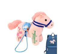 Genérico del Año del Caballo - Bolso Peluche | Muñeca De Peluche del Año del Caballo - para Niños Adolescentes Adultos Estudiantes Coleccionistas Amantes de Animales Cumpleaños Fiesta