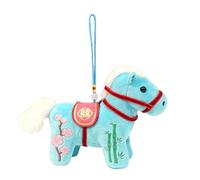 Genérico del Año del Caballo | Colgante de Peluche para Coche | Peluche De Año Nuevo | para Niños Jóvenes Adultos Estudiantes Amantes de los Animales Fiesta de Cumpleaños Escuela