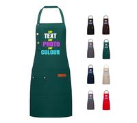 Genérico Delantal Personalizado con Foto, Logo, Texto, Delantales Impermeables Personalizados Para Cocina Barbacoa