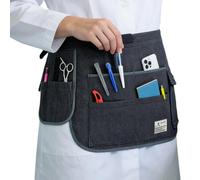 Genérico Delantales De Jardinería - Delantal Ajustable Ligero Para La Cintura,Delantal de Jardinería con Bolsillos | para Trabajo en la Cocina Barbacoa Hornear Pintar Cosechar Arte en el Jardín