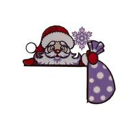 Genérico Delightful Christmas Door Frame Decoration, Creative 2D Acrylic Door Toppers for Home Wall Art, Playful Window Sill Decor, Funny Holiday Ornament for Birthdays and Festive Home Celebrations