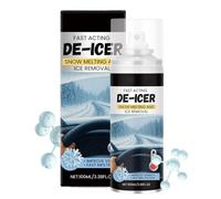 Genérico Descongelante de Parabrisas,100ml de Fusión de Nieve Duradera - Spray Descongelante para Parabrisas de Coche | para Escarcha de Ventanas en Invierno, congelador y Exterior
