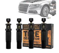 Genérico Desinflador De Ruedas, Juego De 4 Desinfladores Para Desierto, Válvula De Ventilación Portátil Para Aventuras En Coche Moto Camping Playa Garaje Hogar