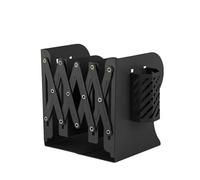 Generico Desk Bookshelf, Desktop Organizer, 5.91x3.94x7.48 Inches Table Metal Book Shelf with Pen Holder, Compact Desktop Bookcase, Adjustable Tables, or workarea