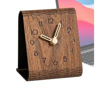 Genérico Desk Clock - Wooden Silent Ornament | Tabletop Alarm