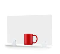 Genérico Desk de acrílico Divider con Abrazo, 30x90cm Barrera Protectora Transparente, Partición de Oficina Independiente, Pantalla de Acrácaro Limpio para la Privacidad del Espacio de Trabajo
