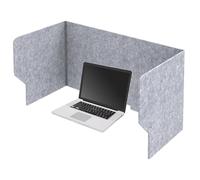Genérico Desk Divider Privacy Panel - Easy Clean Shield, Testing Dividers, Classroom Partition | Desktop Portable Guard for Dormitory Offices Library Study Table Workstation Student Focus Separation