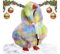 Generico Desk Duck Outfits, Table Duck Clothes, Colorful 7Inch Shirt Clothing, Cute Seasonal Dress Accessory | Fun Miniature Outfit Set for Fall Halloween Decoration Indoor Table Homes