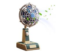 Genérico Desk Fan | 1 Rechargeable Portable 3 Speeds | Travel Fan | for Desktop Table Bedroom Nightstand Bedside Car Ship Dorm Travels Work Makeup Home