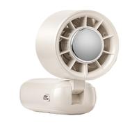 Genérico Desk Fan, Quiet Mini Blower, 36x2.13 inches Usb Bladeless Cooling Tool with Ambient Night Light, Portable Personal Fan for Bedroom, Desktop, Dorm, Kitchen, Home Use