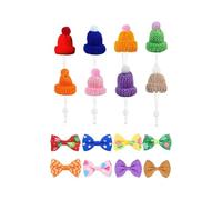 Genérico Desk Goose Clothes - Funny Statue Apparel, Mini Hat Outfit for Party, Decorative Costume with Festive Style, Home Décor, Bow Tie Garb for Halloween and Christmas