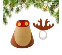 Genérico Desk Outfits | 7 inch Silly Christmas Clothes Small Porch Geese