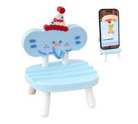 Genérico Desk Phone Stand, Animal Chair Shape Smartphone Holder Mount