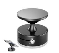 Genérico Desk Phone Stand, Magnet Mobile Holder, 2.32x2.32x2.28 Inches, Compact Auto Mount, Strong Suction Car Accessory, Adjustable Aluminum Alloy, Cradle for Kitchen, Dashboard, Table