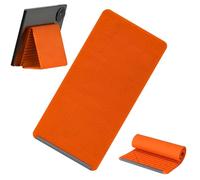 Genérico Desk Phone Stand - Portable Foldable Holder for Mobile Devices | Metal Frame with Adjustable Angles and Silicone Pads, Compact Support Dock for Vlogging Streaming Travel Work