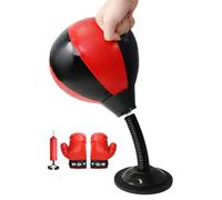 Genérico Desk Punching Bag for Adults | Suction Cup Inflatable Boxing Ball,Tabletop Boxing Ball | for Teens Adults Office Employees Students Gamers Home Programmers Writers Study Apartment Bedroom